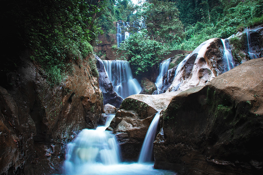 tempat wisata di pangandaran - Curug Luhur