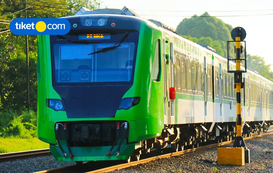 cara naik kereta bandara