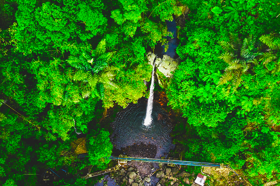 wisata alam di purwokerto - Curug Telu
