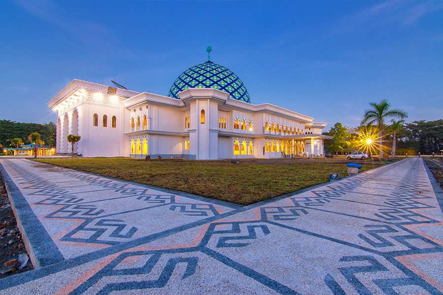 masjid di lombok - Masjid Agung Praya