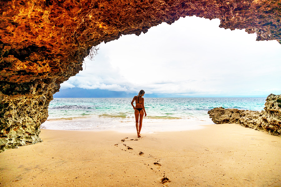 tempat healing di bali - pantai tegal wangi