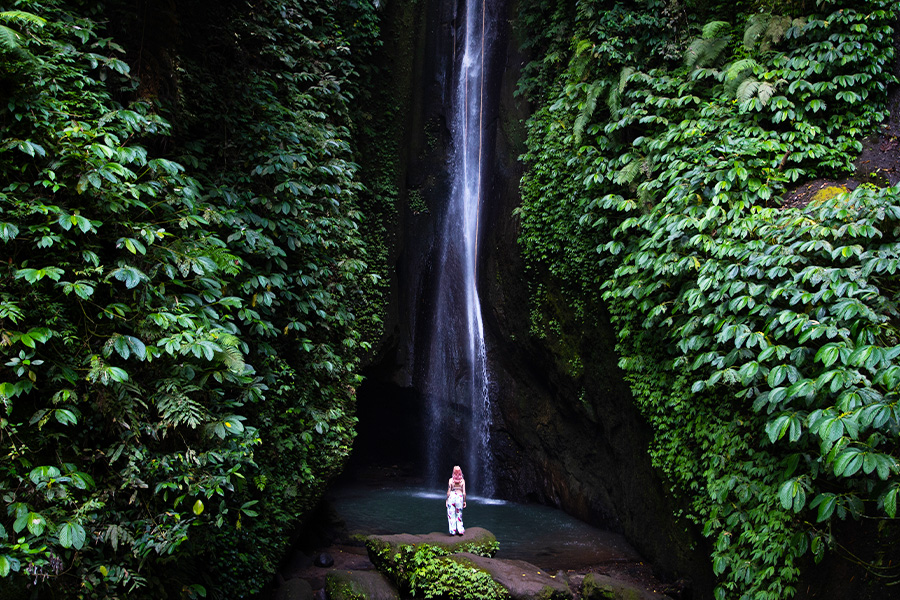 air terjun di bali - Air Terjun Leke Leke