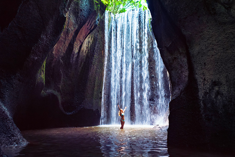 air terjun di bali - Air Terjun Tukad Cepung