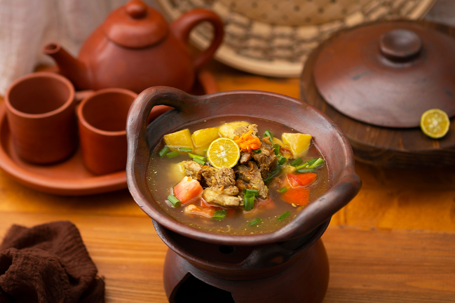 makanan khas kemerdekaan - soto tangkar