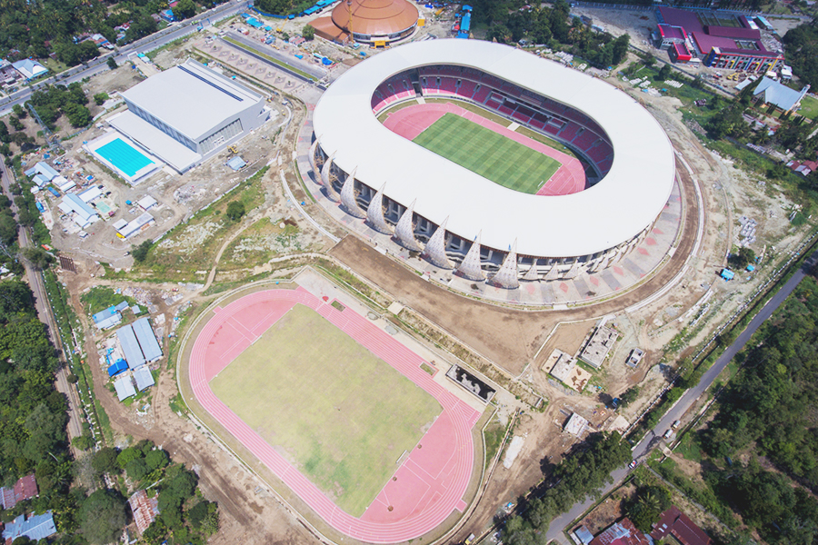venue pon papua - Lukas Enembe Stadium
