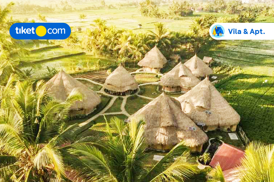 Menginap di 7 Vila Tengah Sawah, Bikin Semangatmu Terisi Penuh!