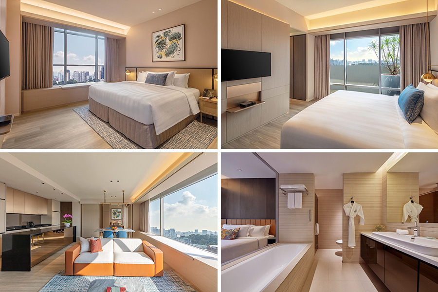 hotels near michelin star restaurants singapore - Pan Pacific Serviced Suites Orchard