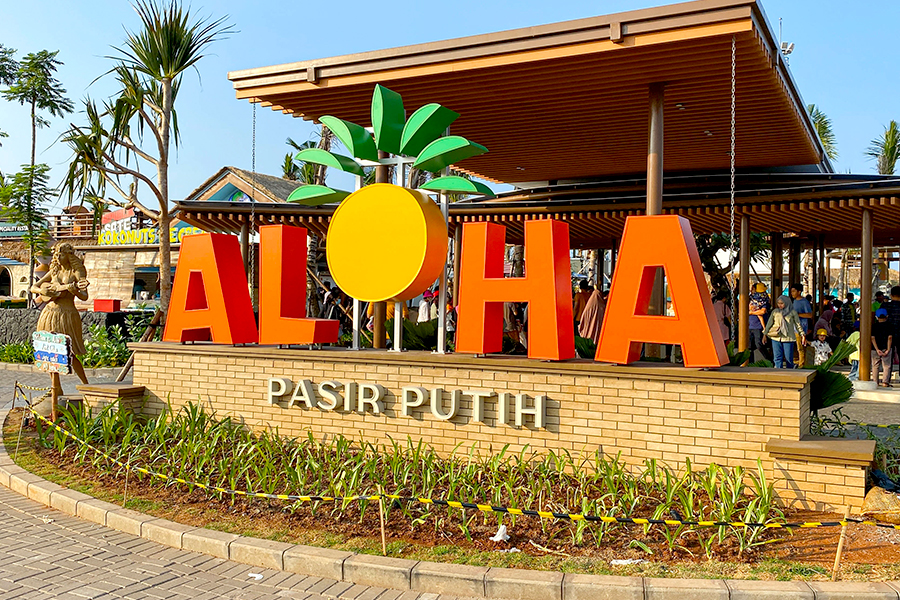 wisata di pantai indah kapuk - ALOHA Pasir Putih