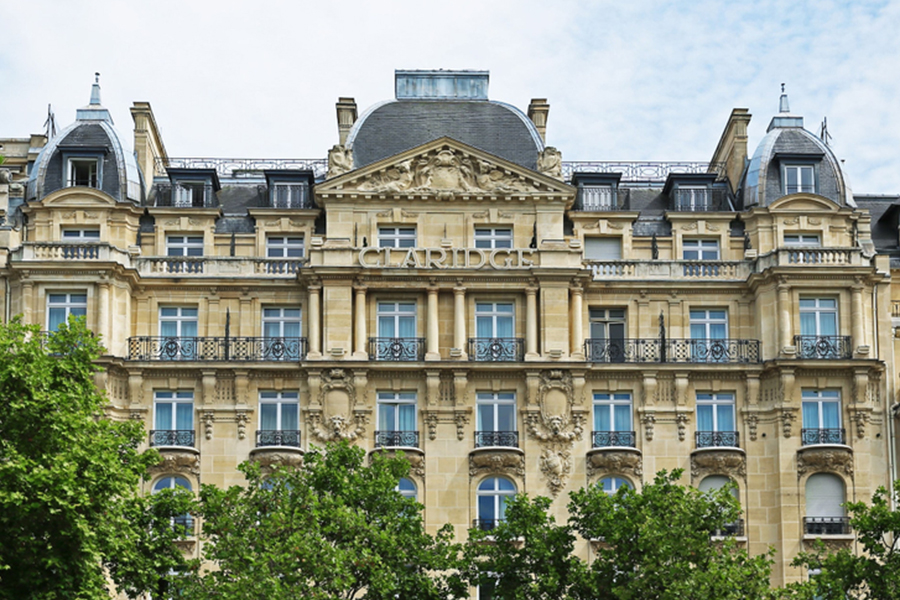 Hotel di Paris Pemandangan Menara Eiffel - Fraser Suites Le Claridge Champs-Elysees