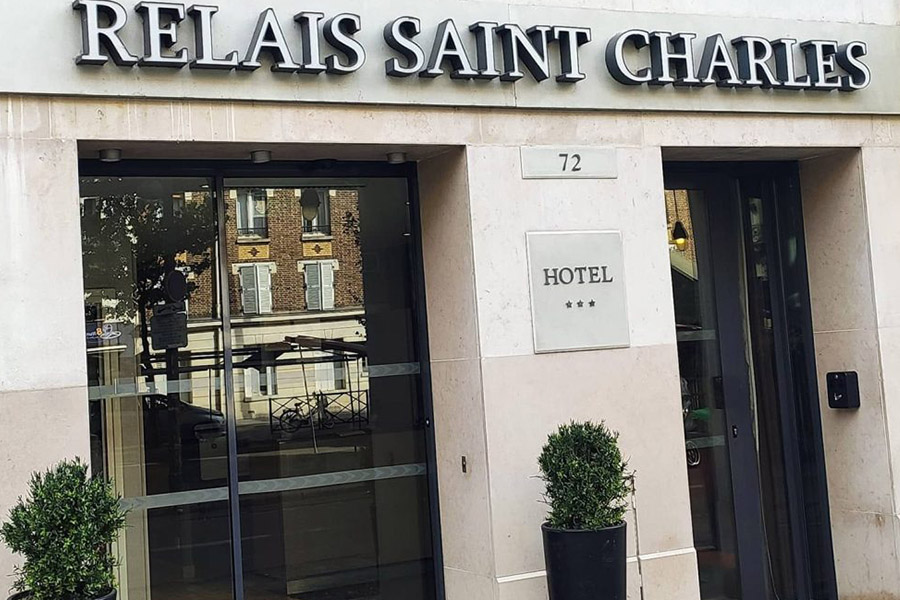 Hotel di Paris Pemandangan Menara Eiffel - Hôtel Le Relais Saint Charles