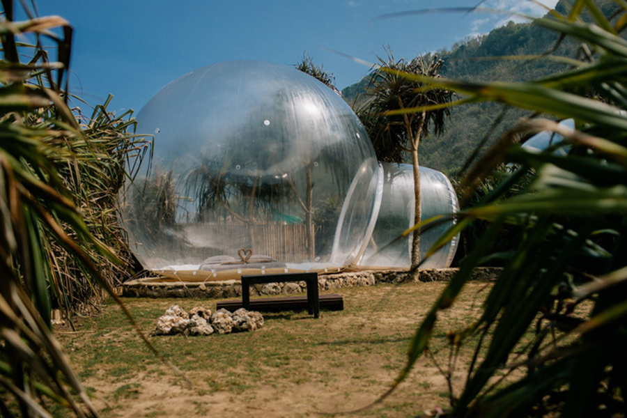 staycation in open nature
