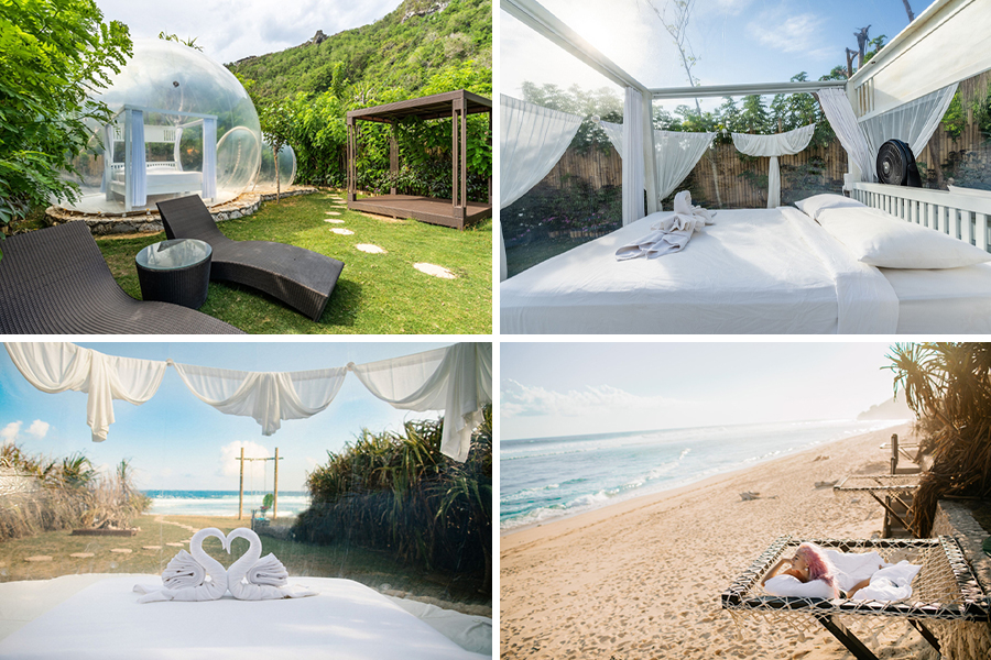 Bubble hotel nyang nyang beach