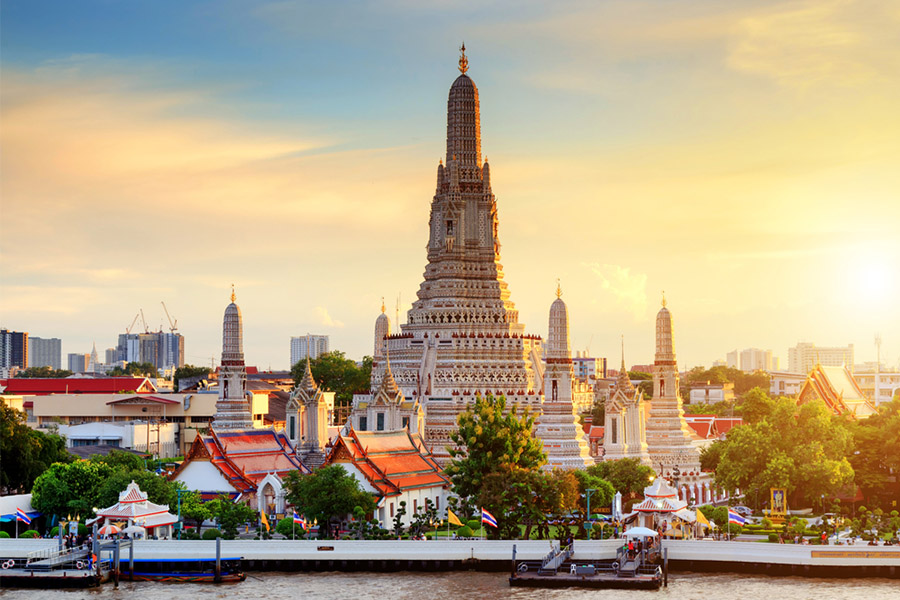 aesthetic capital cities in the world - bangkok