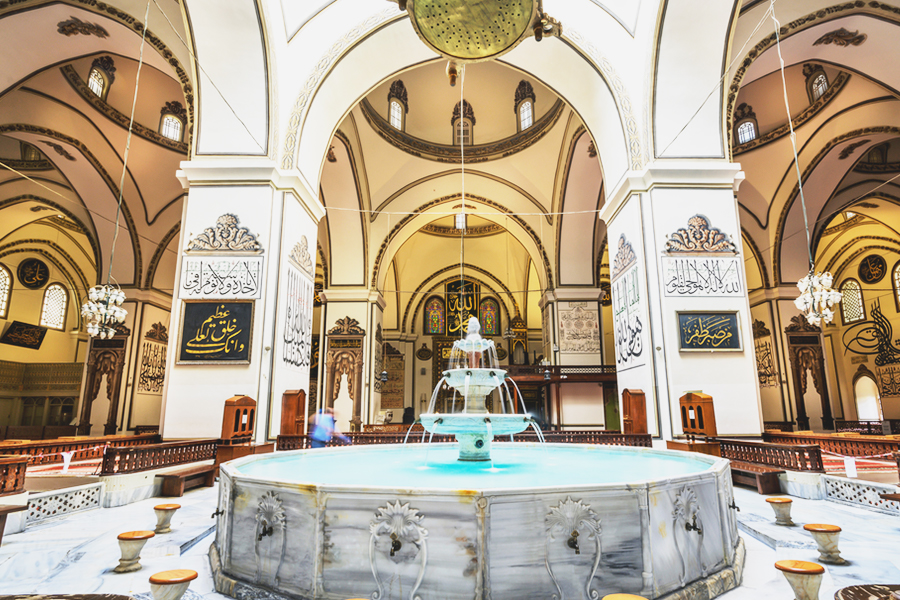 bursa turkey - Grand Mosque (Ulu Camii) of Bursa