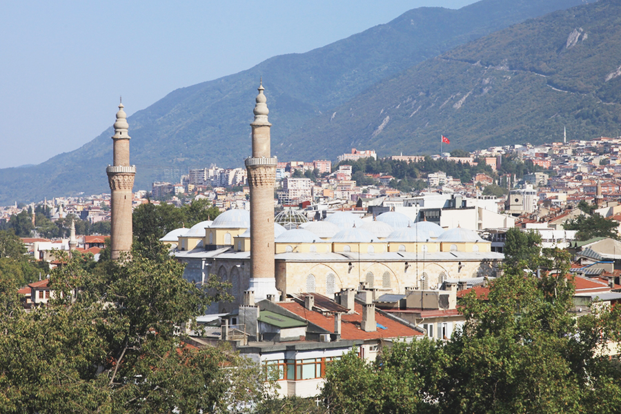 bursa turkey - Grand Mosque (Ulu Camii) of Bursa