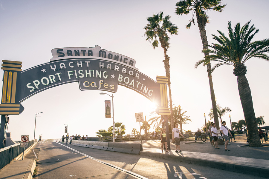 things to do in california - santa monica pier