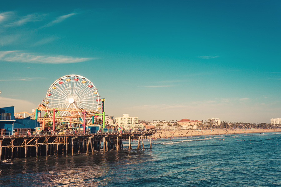 things to do in california - santa monica pier 