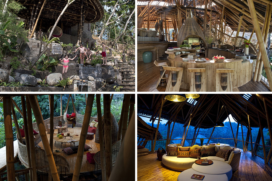 sharma spring bamboo house