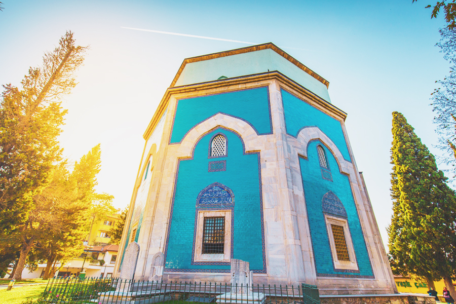 bursa turkey - green tomb
