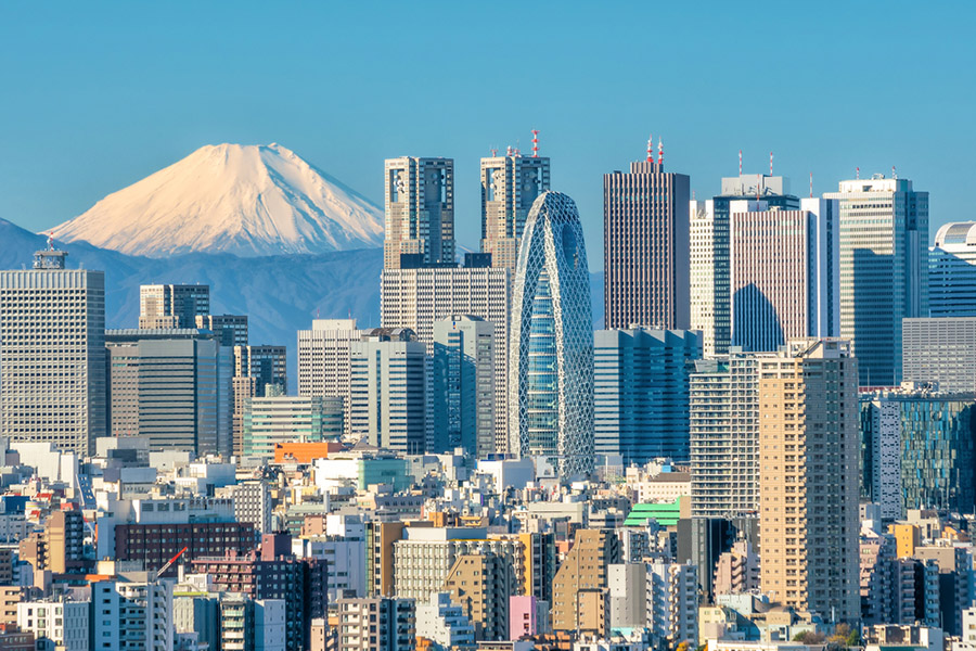 aesthetic capital cities in the world - tokyo