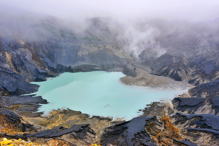 ecotourism in indonesia - tangkuban perahu
