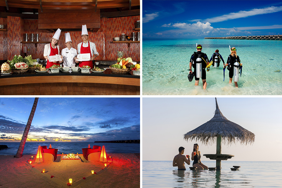 Resort Romantis di Maldives