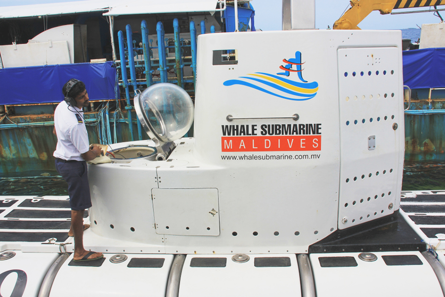 Maldives Itinerary - Whale Submarine