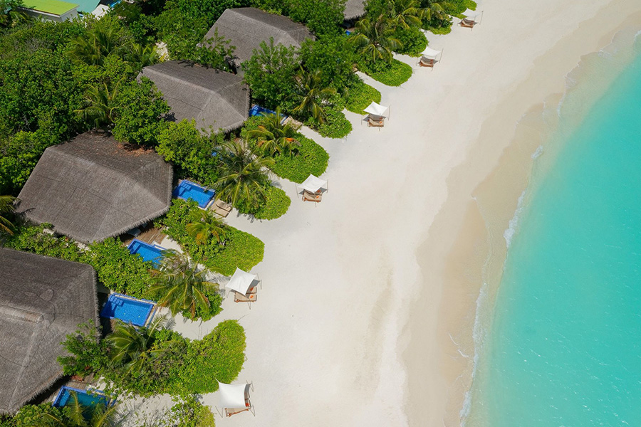 Resort Romantis di Maldives