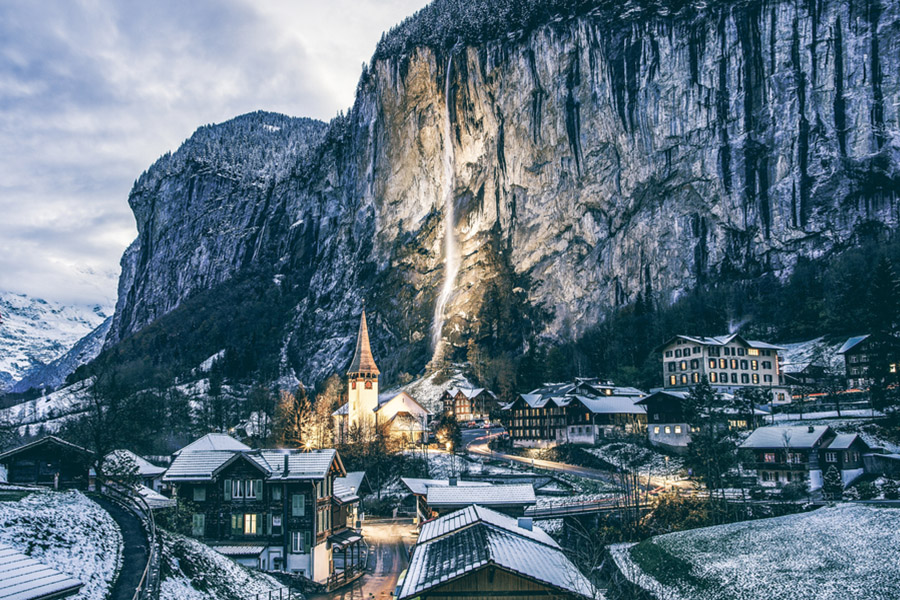 Switzerland during Winter
