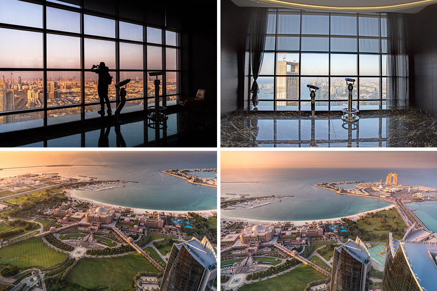observation deck at 300