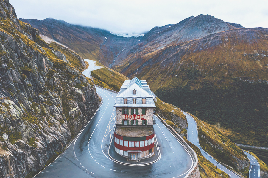 Hotel Belvedere, Switzerland