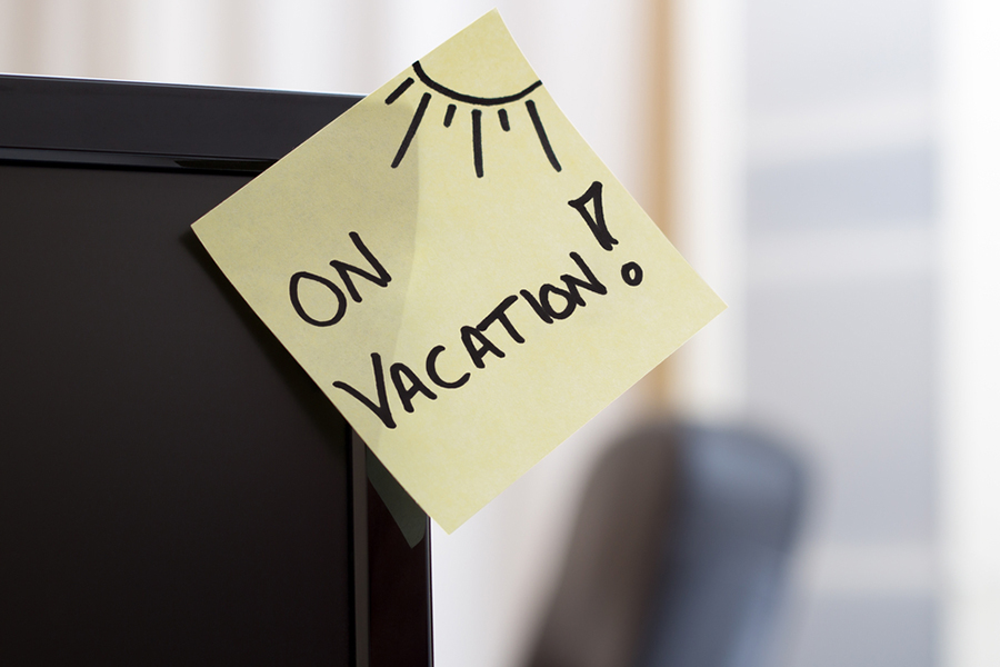 year-end vacation