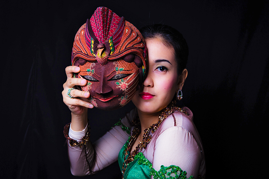 oleh oleh khas malang - Topeng Malangan