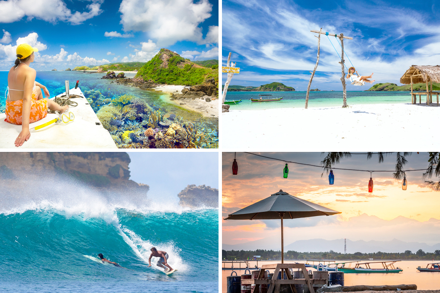 beaches in lombok