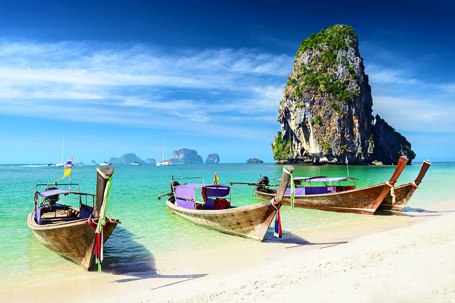 pantai terkenal di thailand - Phra Nang Cave Beach