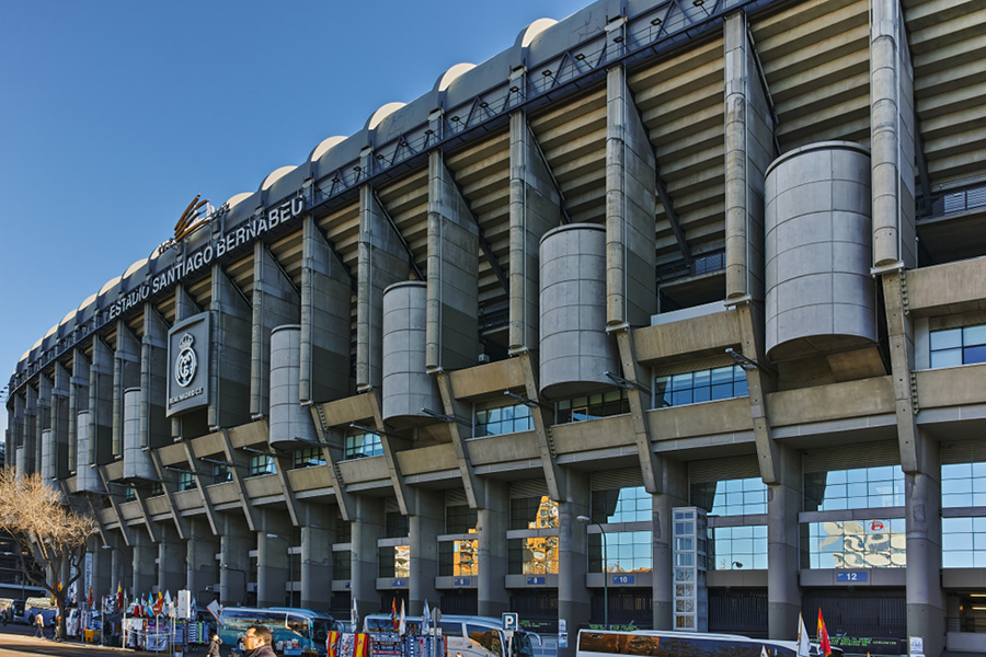 Spain destinations for Football Fans - Santiago Bernabeu Stadium