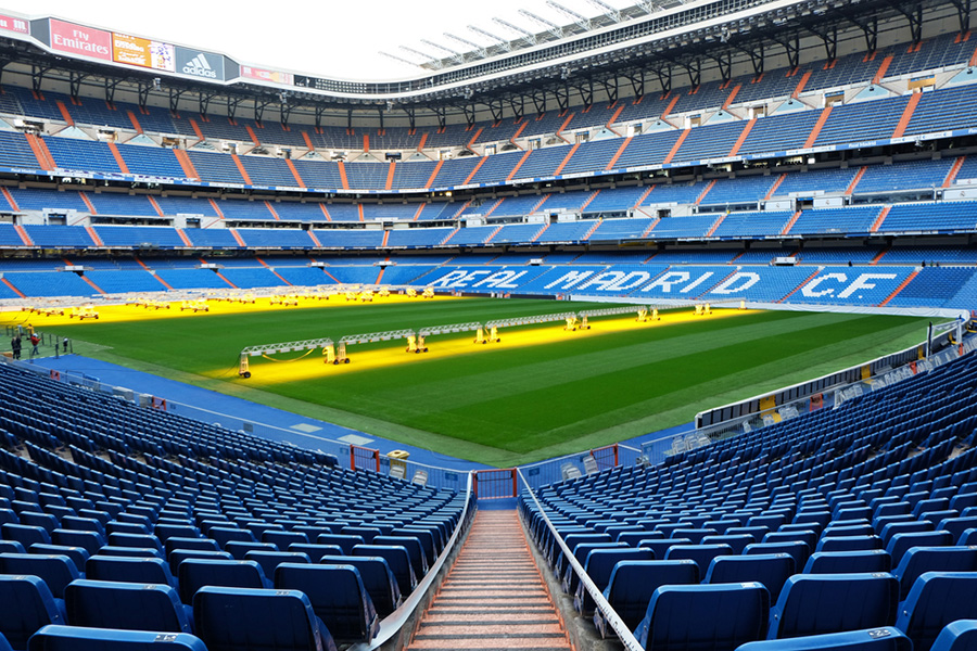Spain destinations for Football Fans - Santiago Bernabeu Stadium