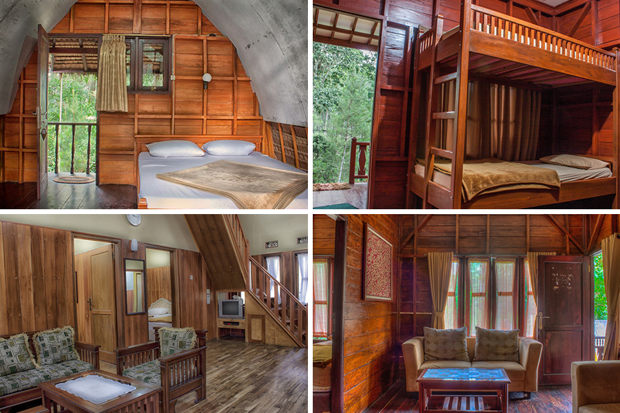 Rainforest Accommodations in Bandung - cikole jayagiri