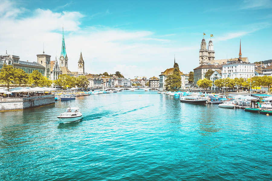 Switzerland on a Budget - Lake Zurich