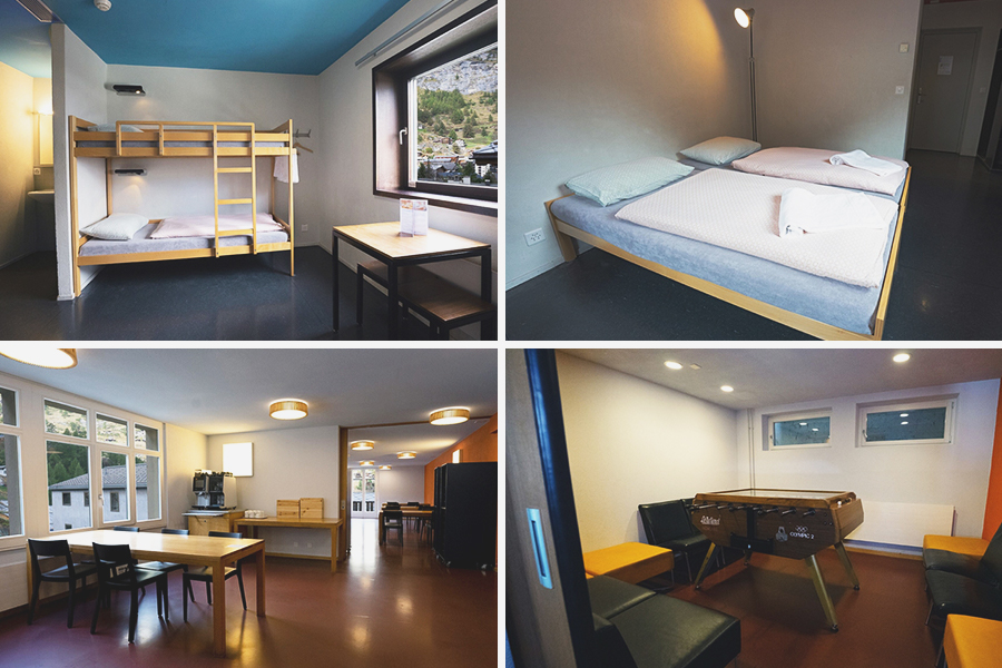 Switzerland on a Budget - Youth Hostel Zermatt