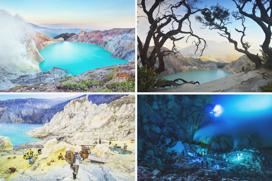 Ijen crater