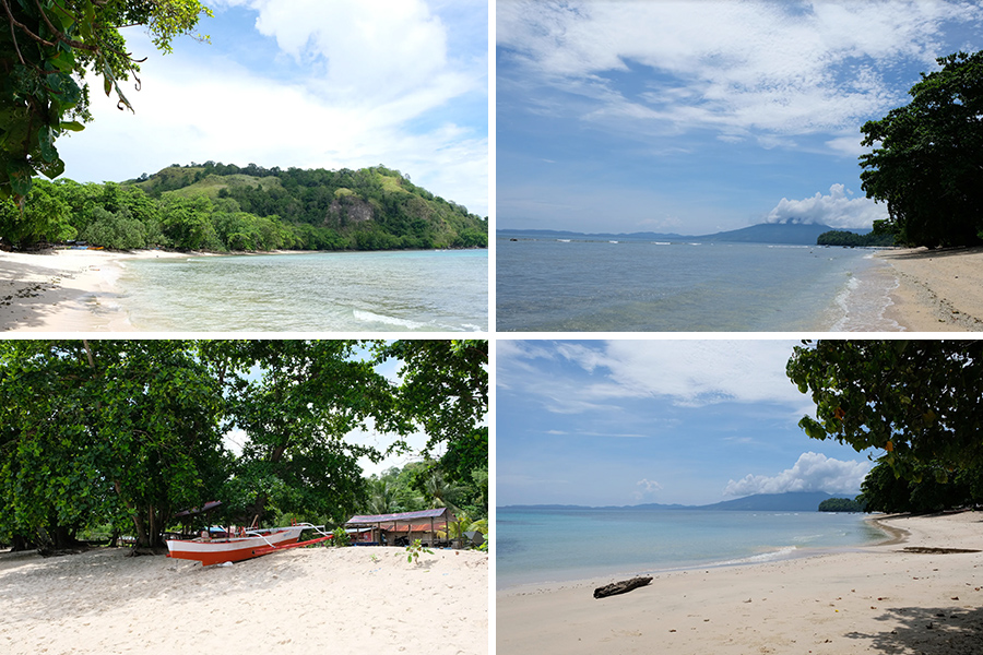 Keindahan wisata Pantai Kinunang Likupang