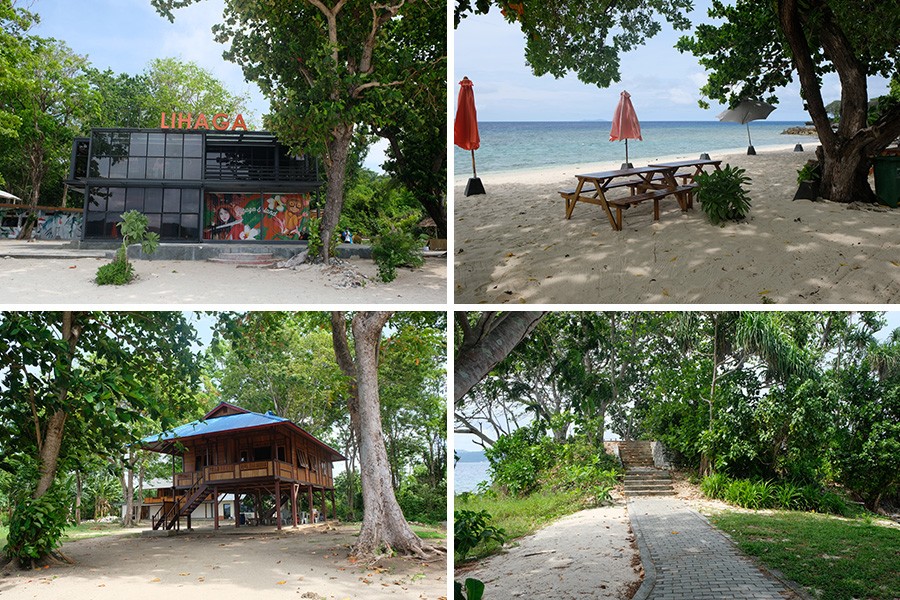 Pemandangan Pulau Lihaga Likupang