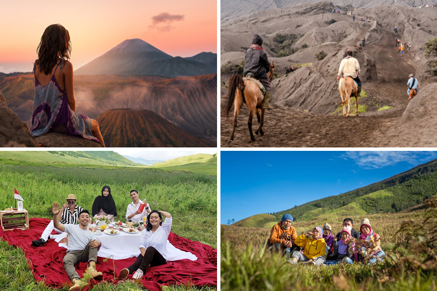 picnic at mount bromo