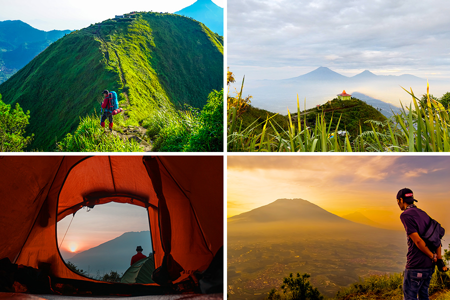 wisata sunrise magelang - Gunung Andong