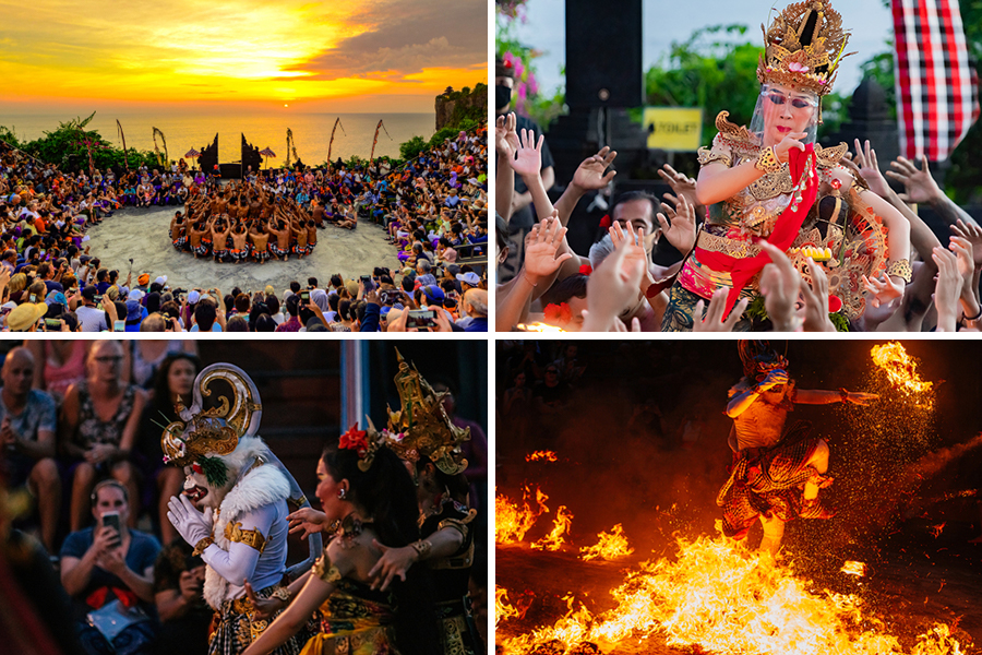 uluwatu kecak and fire dance show