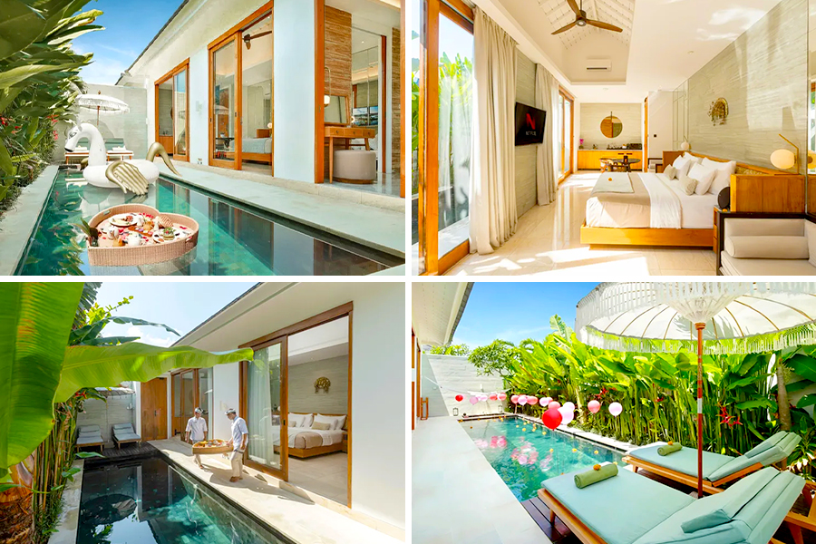 villa floating breakfast bali - Astera Villa SeminyakÂ