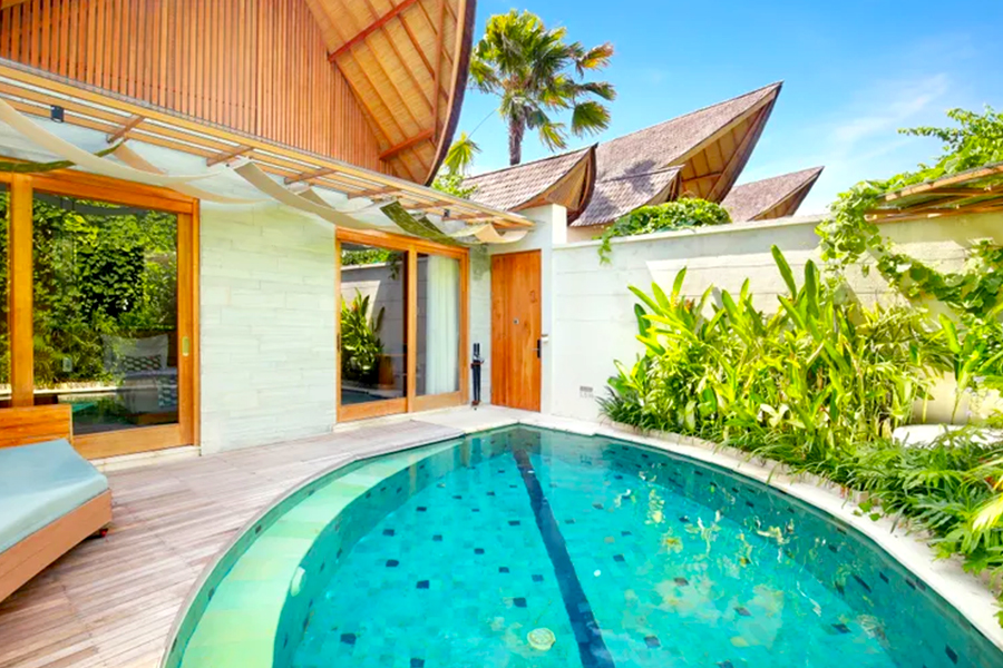 villa floating breakfast bali - Sini Vie Villa Seminyak