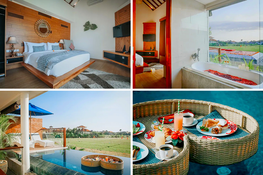 villa floating breakfast bali - The Wina Villa Seminyak