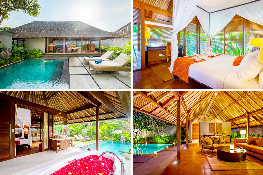 villa floating breakfast bali -